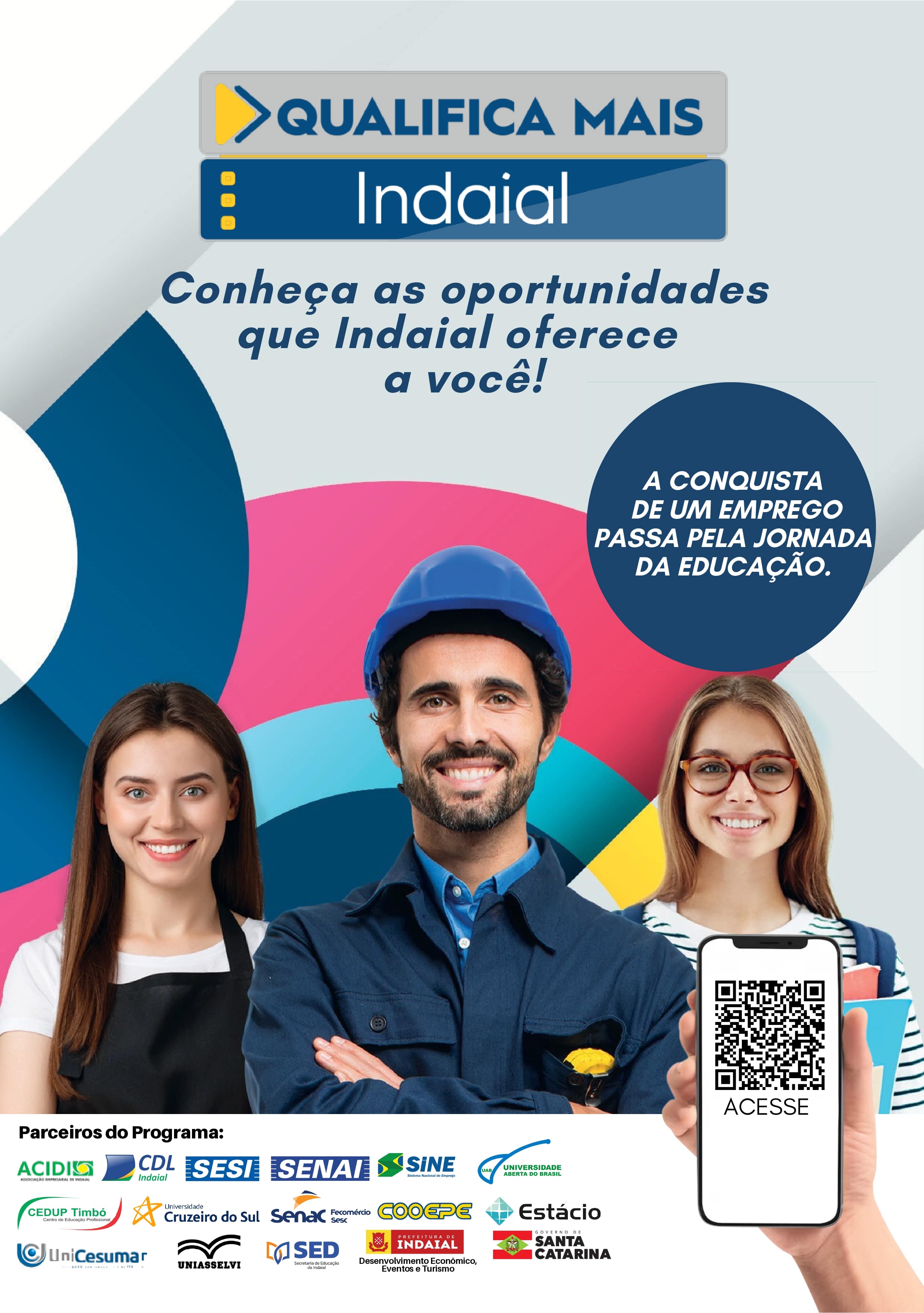 Imagem destaque programa Qualifica Mais